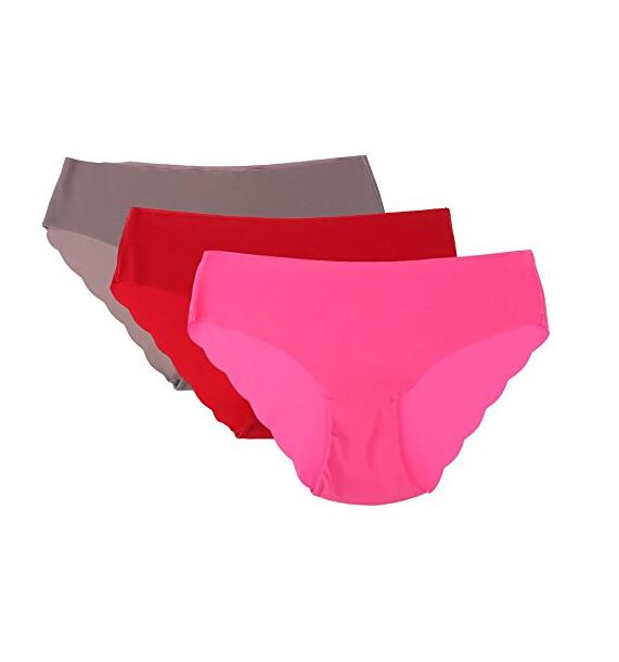 Colleer Womens Brief Seamless Ice Silk Thong