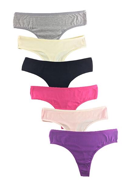Cotton Thongs for Women Breathable Underwear