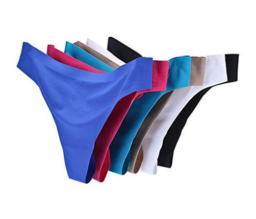 Womens Inviisible Seamless Bikini Thong Underwear