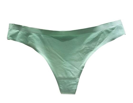 Womens Soft Seamless Smooth No-Show Thong Hipster Panty