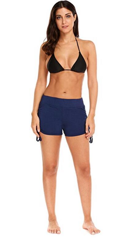 Womens UV Swimsuit Bikini Bottom Swim Short